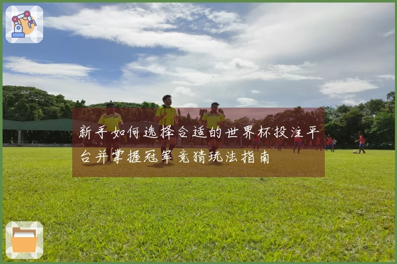 新手如何选择合适的世界杯投注平台并掌握冠军竞猜玩法指南