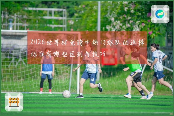 2026世界杯竞猜中热门球队的选择标准有哪些区别与技巧
