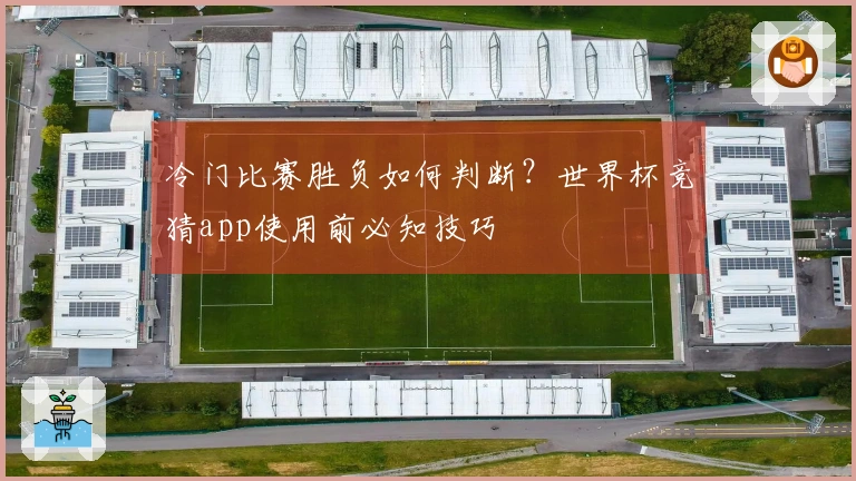冷门比赛胜负如何判断？世界杯竞猜app使用前必知技巧